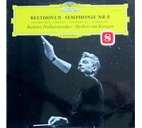 Herbert Von Karajan - Beethoven: Symphonie Nr. 8 F-dur op. 93 & 3 Ouvertüren [Vinyl LP] [Schallplatte]