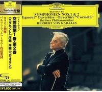Herbert von Karajan - Beethoven: Symphonies Nos. 1 & 2 [Import] [Import]