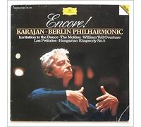 Herbert Von Karajan, Berlin Philharmonic - Encore! Invitation To The Dance, The Moldau, William Tell Overture, Les Preludes, Hungarina Rhapsody No. 5 [LP]