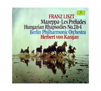 Herbert von Karajan - Berlin Philharmonic Orchestra - Franz Liszt: Mazeppa - Les Preludes Hungarian Rhapsodies No.2 & 4 [Vinyl LP record] [Schallplatte]