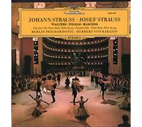 Herbert von Karajan / Berliner Philharmoniker - 2530 027 Josef & Johann Strauss Walzer Polkas Marsche BPO Karajan LP