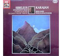 Herbert von Karajan & Berliner Philharmoniker - Jean Sibelius , Herbert von Karajan , Berliner Philharmoniker - Symphonie No. 6 / Karelia Suite / En Saga / Valse Triste - His Master's Voice - EL 27 04071