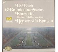 Herbert von Karajan , Berliner Philharmoniker - Johann Sebastian Bach - 6 Brandenburgische Konzerte - Deutsche Grammophon - 2726 080, Deutsche Grammophon - 2539-219, Deutsche Grammophon - 2539-220