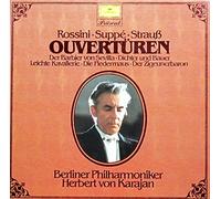 Herbert von Karajan & Berliner Philharmoniker - OUVERTÜREN von Rossini, Suppe & Strauß [Vinyl Schallplatte] [2 LP Box-Set]
