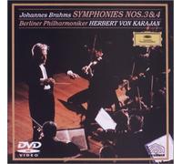Herbert Von Karajan - Brahms: Symphonie No. 3 & 4 [Alemania] [DVD]