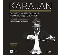 Herbert Von Karajan - Orchestral Spectaculars From Handel To Bartók