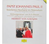 Herbert von Karajan - Papst Johannes Paul II zelebriert Feierliches Hochamt im Petersdom zum Fest der Apostel Petrus und Paulus mit Mozart Messe C dur KV 317 Krönungsmesse. Herbert von Karajan. Digital Stereo