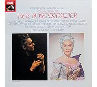 Herbert von Karajan & Philharmonia Orchestra London / Elisabeth Schwarzkopf / Christa Ludwig / Teresa Stich-Randall / Ljuba Welitsch / Otto Edelmann / Nicolai Gedda u.a. - Strauss: Der Rosenkavalier (Gesamtaufnahme, London 1956) [Vinyl Schallplatte] [4 LP Box-Set]