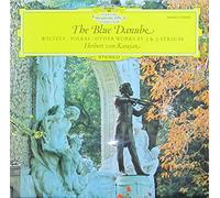 Herbert von Karajan - The Blue Danube: Walzer, Polkas und andere Werke von J. & J. Strauss [Vinyl LP] [Schallplatte]
