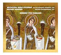 HERBERT VON KARAJAN - MISA SOLEMNIS (BEETHOVEN) / REQUIEM(MOZART)