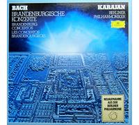 Herbert von Karajan und die Berliner Philharmoniker - Bach: Brandenburgische Konzerte (Neuaufnahme aus der Berliner Philharmonie - 1980) [Vinyl Schallplatte] [2 LP Box-Set]