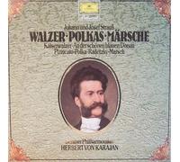 Herbert von Karajan und die Berliner Philharmoniker - Strauss: Walzer, Polkas, Märsche [Vinyl Schallplatte] [2 LP Box-Set]