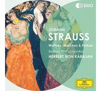 Johann Strauss Johann Strauss: Waltzes, Marches and Polkas (CD) Album