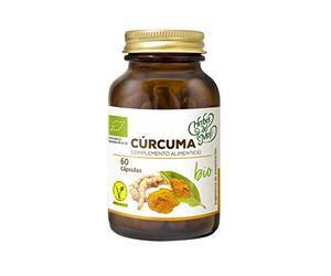 HERBES DEL MOLI Curcuma 100% Bio 60 Caps, Estándar, Único