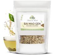 Herbes du Monde - Bai Mao Gen Naturelle - Getrocknete Blätter - Heilaufguss - Wohlfühl- und Entgiftungskräutertee - 1 Beutel mit 30 g