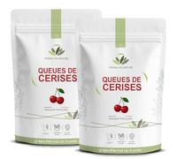 Herbes du Monde - Colas de Cereza Cortadas 200 g - Infusión Natural Drenante - Detox y Bienestar Urinario - Infusión para la Figura - 2 Bolsas