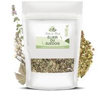 Herbes du Monde - Elixir Sueco - Licor Sueco - Receta Auténtica de Maria Treben con teriac simplificada - Para 1,5 litros - Kit de preparación casera - 1 sobre de 82g