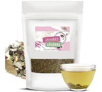 Herbes du Monde - Infusión Piernas Ligeras BIO 100 g - Mezcla de plantas para infusión