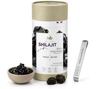 Herbes du Monde - Shilajit Puro 50g - Resina Sólida Auténtica del Himalaya - Rica en Minerales y Ácidos Fúlvicos - Calidad