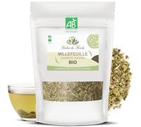 Herbes du Monde - Tapa cortada de té de hierbas de milenrama orgánica - Infusión orgánica desintoxicante/digestiva - Alivia la menstruación - 1 sobre de 50 g con certificación AB