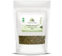 Herbes du Monde - Té de hierbas de pensamiento silvestre orgánico - sumidades floridas cortadas - Infusión digestiva y desintoxicante orgánica - 1 sobre de 50 g con certificación AB