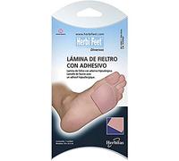 Herbi Feet - Lámina de Fieltro con Adhesivo Hipoalergénico - Parche para Herida 1 UD - 9,5 x 50 CM