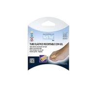 Herbi Feet - Tubo Elástico Recortable con Gel ECO - Protector Dedo Pie- Ayuda Movilidad - 1 Unidad (L)