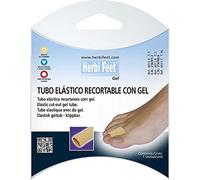 Herbi Feet - Tubo Elástico Recortable con Gel ECO - Protector Dedo Pie- Ayuda Movilidad - 1 Unidad (S)