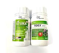 Herbicida total Duo 500ml. Quizalofop+fluroxipir, control de hierbas de hoja y estrecha. Para 50 litros.
