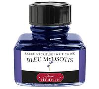 Herbin 13015T - Un flacon d'encre 30 ml pour stylo-plumes et stylos roller, Bleu myosotis