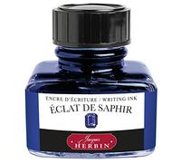 Herbin 13016T - Un flacon d'encre 30 ml pour stylo-plumes et stylos roller, Eclat de saphir