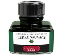 Herbin 13037T - Bote de tinta para estilográficas y rollerball - 30ml - Color: Hiedra salvaje (verde)