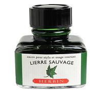 Herbin 13037T - Bote de tinta para estilográficas y rollerball - 30ml - Color: Hiedra salvaje (verde)