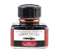 Herbin 13047T - Un flacon d'encre 30 ml pour stylo-plumes et stylos roller, Terre de feu