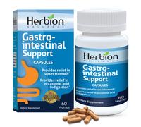 Herbion Naturals - Mezcla de hierbas para el apoyo gastrointestinal: alivio del malestar estomacal, salud y función gastrointestinal, acidez ocasional, 60 cápsulas nuevo