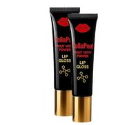 Herbionyx Collapout Siero rimpolpante labbra, siero labbra antirughe, idratante a lunga durata non appiccicoso, aumenta l'elasticità delle labbra, idratante, illuminante per le donne (2PCS)