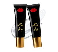Herbionyx Luxury Lip Gloss - Herbionyx Lip Booster Serum, Hydrating and Nourishing Lip Oil, Hydra Lip Gloss Serum, Moisturizing Plumping, Long Lasting Transfer-Proof Lipstick, Non-Sticky (2Pcs)