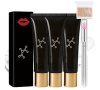 Herbionyx Luxury Lip Gloss,Herbionyx Lip Booster Serum,Hydrating And Nourishing Lip Oils,Reduce Fine,Long Lasting Transfer-Proof Lipstick,Non-Sticky,Everydaylip Care (3Pcs-B, SIZE)