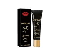 Herbionyxs Brillo de labios de lujo, suero potenciador de labios Herbionyxs, aceites hidratantes y nutritivos para labios más carnosos, reduce la hidratación fina no pegajosa (1PCS)