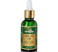 Herbishh Increíble aceite de argán 100% orgánico, aceite de argán marroquí puro para la piel y el cabello, repara el cabello dañado, nutre profundamente Anti-UV-30ML