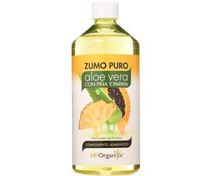 Herbofarm Zumo Puro Aloe Vera Con Piña Papaya 1L 1 Litro 500 g
