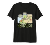 Herbolario Curación Natural Medicina Alternativa Herbolaria Camiseta Premium