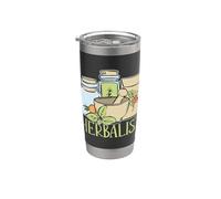 Herbolario Curación Natural Medicina Alternativa Herbolaria Vaso térmico de acero inoxidable de doble pared