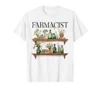 Herbolario Herbolario Plantas Homestead Son Medicina Farmacéutico Camiseta