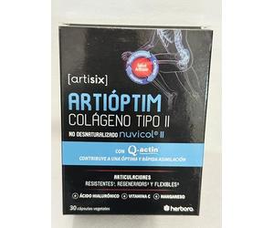 Herbora - Artíoptim Colágeno Tipo II - 30 Cápsulas - Ácido Hialurónico | Vitamina C | Mangaeso