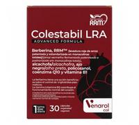 Herbora Colestabil LRA Advanced Formula - 30 Cápsulas Vegetales - Berberina 500 mg y Arroz de Levadura Roja RRM con 2,85 mg de Monacolinas Naturales - Ajo Negro, Alcachofa, Coenzima Q10 y Vitamina B1