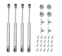 Herbst 4 unidades Verin a Gas 150N Hidráulico Mueble Amortiguador Puerta Armario Para Armarios Bibliotecas (4, 150N)