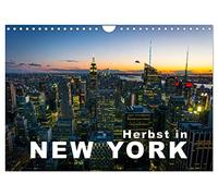 Herbst in New York (Wandkalender 2026 DIN A4 quer), CALVENDO Monatskalender: Ansichten aus einer der schönsten Städte der Welt