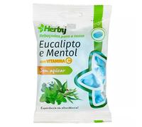 Herby Pastillas para la Tos Eucalipto y Mentol con Vitamina CS/Azúcar 60g