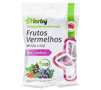 Herby Pastillas para la Tos Frutos Rojos Arándano y Goji Rellenas 60g